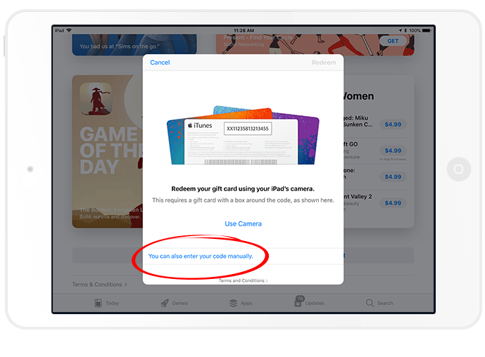How To Redeem An App Store Promo Code On Your Ipad Little Bee