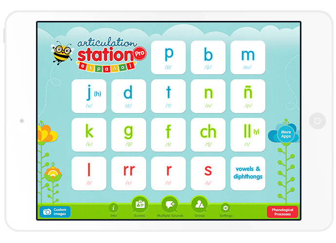 Articulation Station Español App by Little Bee Speech